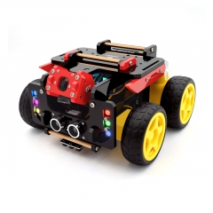 Adeept AWR 4WD Smart Robot Car Kit for Raspberry Pi 5/4B/3B/3B+(Board Not Included), Line Tracking, Obstacle Avoidance, Servo Motor, USB-C Charging Adeept AWR 4WD Smart Robot Car Kit for Raspberry Pi 5/4B/3B/3B+(Board Not Included), Line Tracking, Obstacle Avoidance, Servo Motor, USB-C Charging
